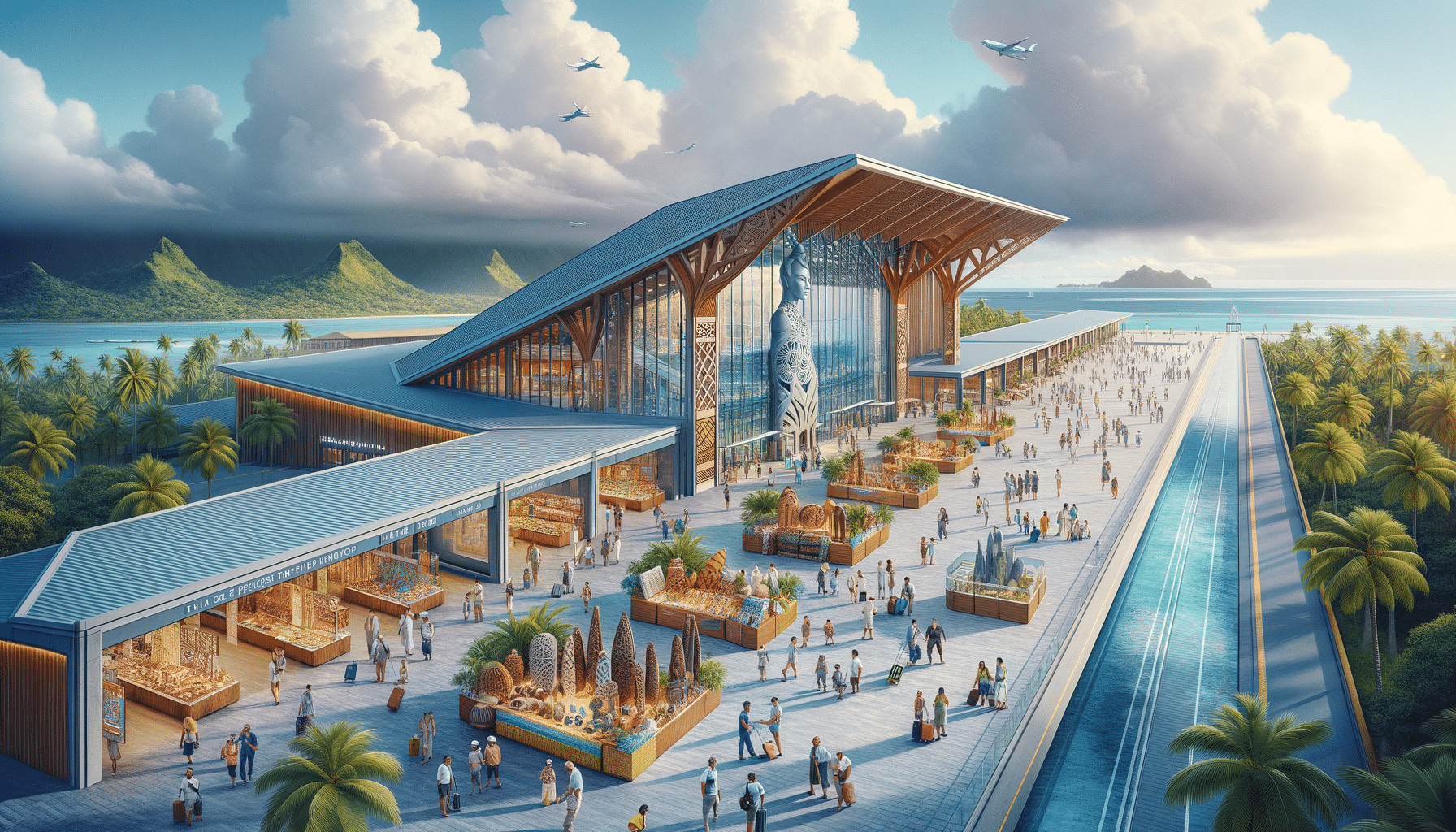 Le terminal de croisière Te Anuanua ouvre ses portes à Papeete