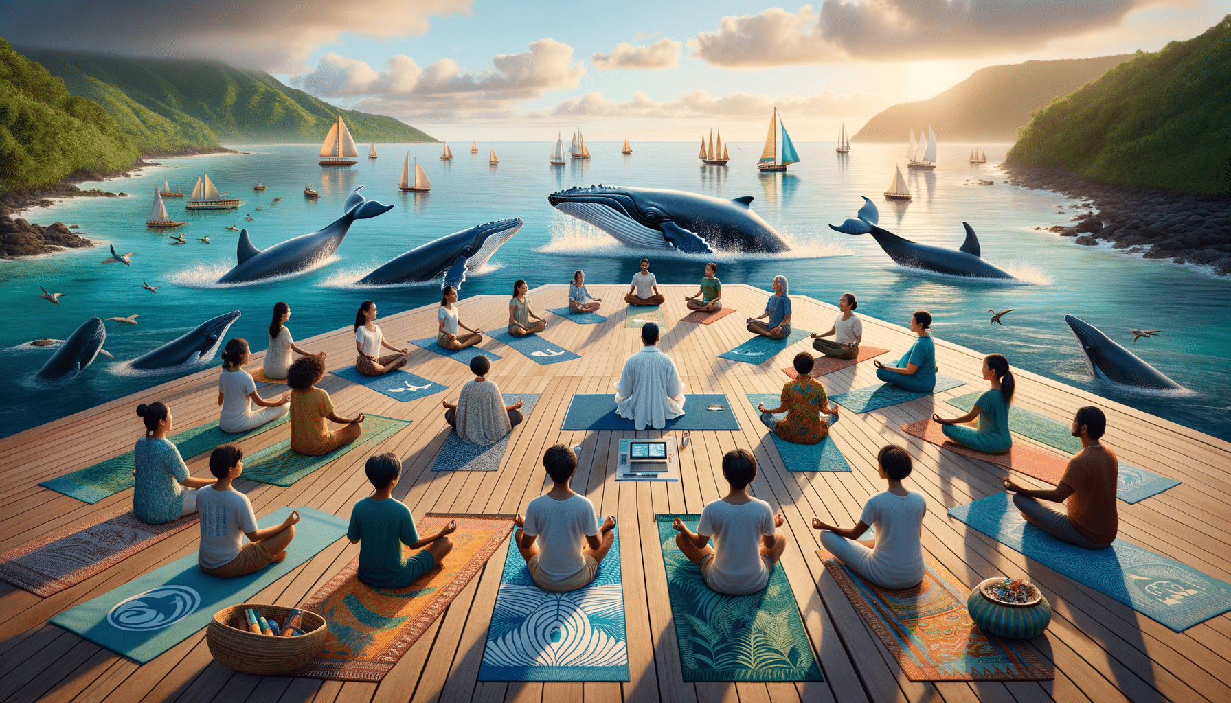 Oceania célèbre la journée de la baleine au Fare Natura : sensibilisation et préservation au programme