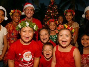 Noël : une histoire d’amour avec les enfants trisomiques