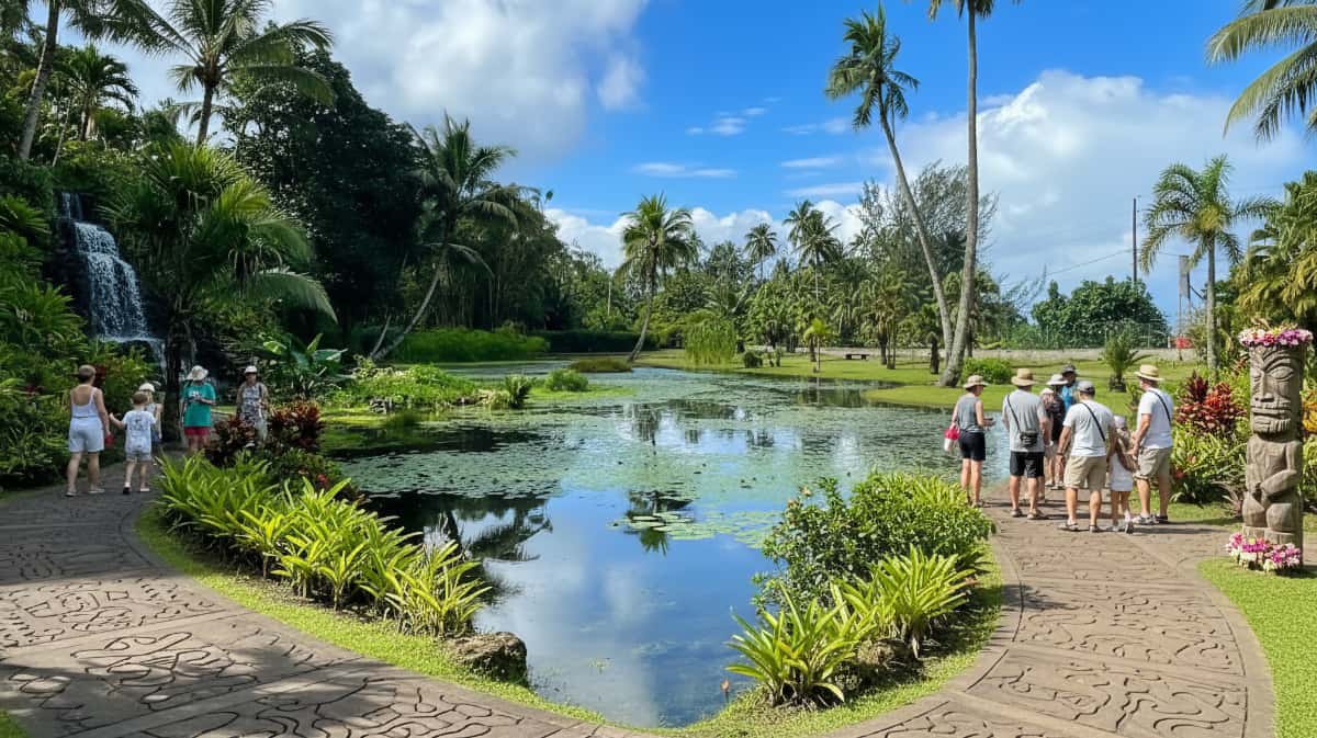 Les jardins de Vaipahi, un écrin entre mémoire culturelle et écotourisme à Teva I Uta