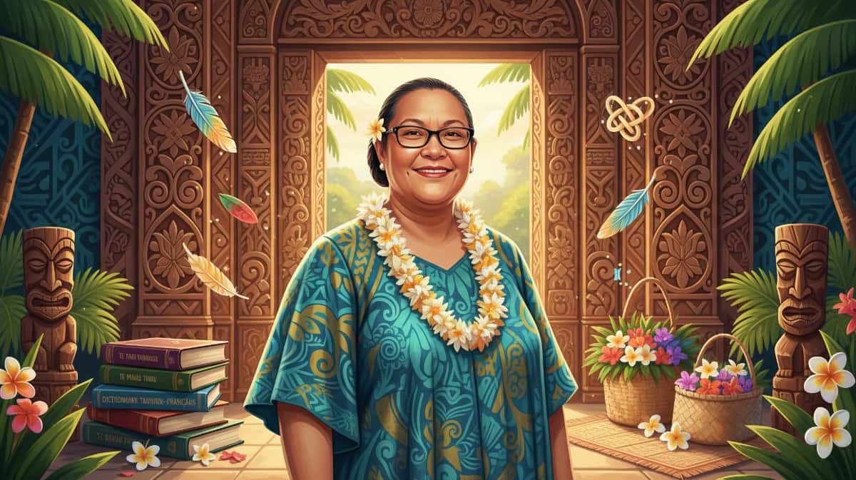 Polynésie française : Virginia Teriiama rejoint l’Académie tahitienne