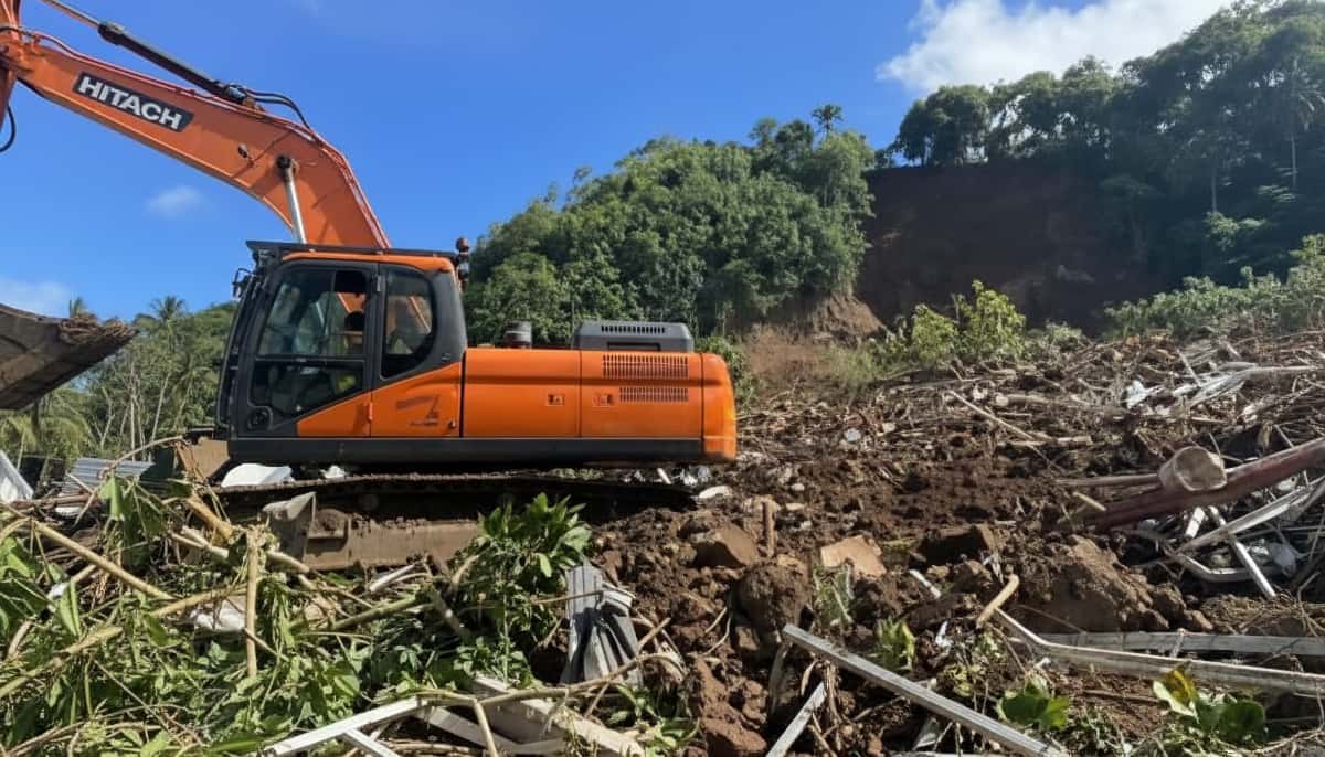 Tahiti : glissement de terrain à Afaahiti, bilan provisoire de quatre morts et de nombreux évacués.