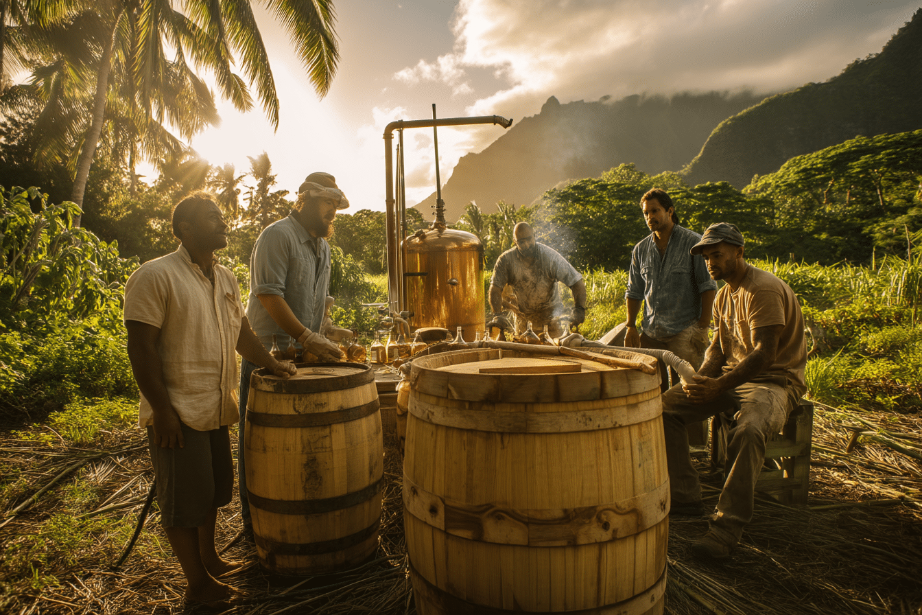 Les distilleries du fenua : portraits de producteurs et innovations