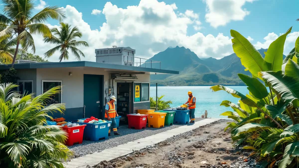 Déchets et énergie : Faa’a mise sur la pyrolyse pour innover