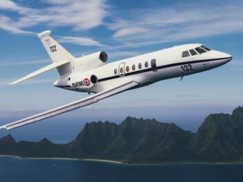 Le Falcon 50 Triton prend son envol à Tahiti