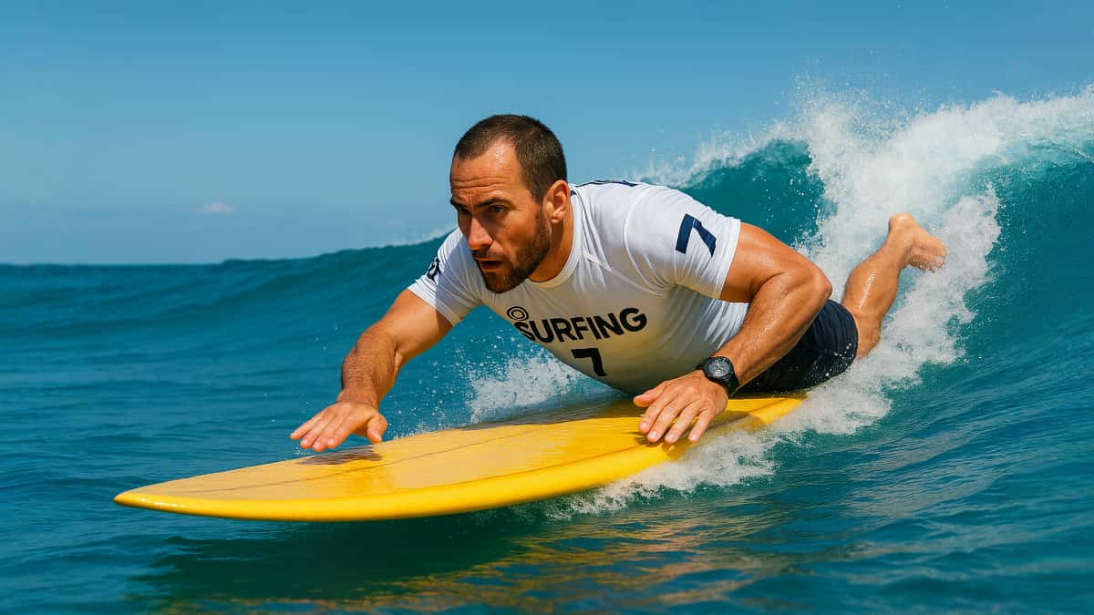 Moana Domenech longboard polynésien