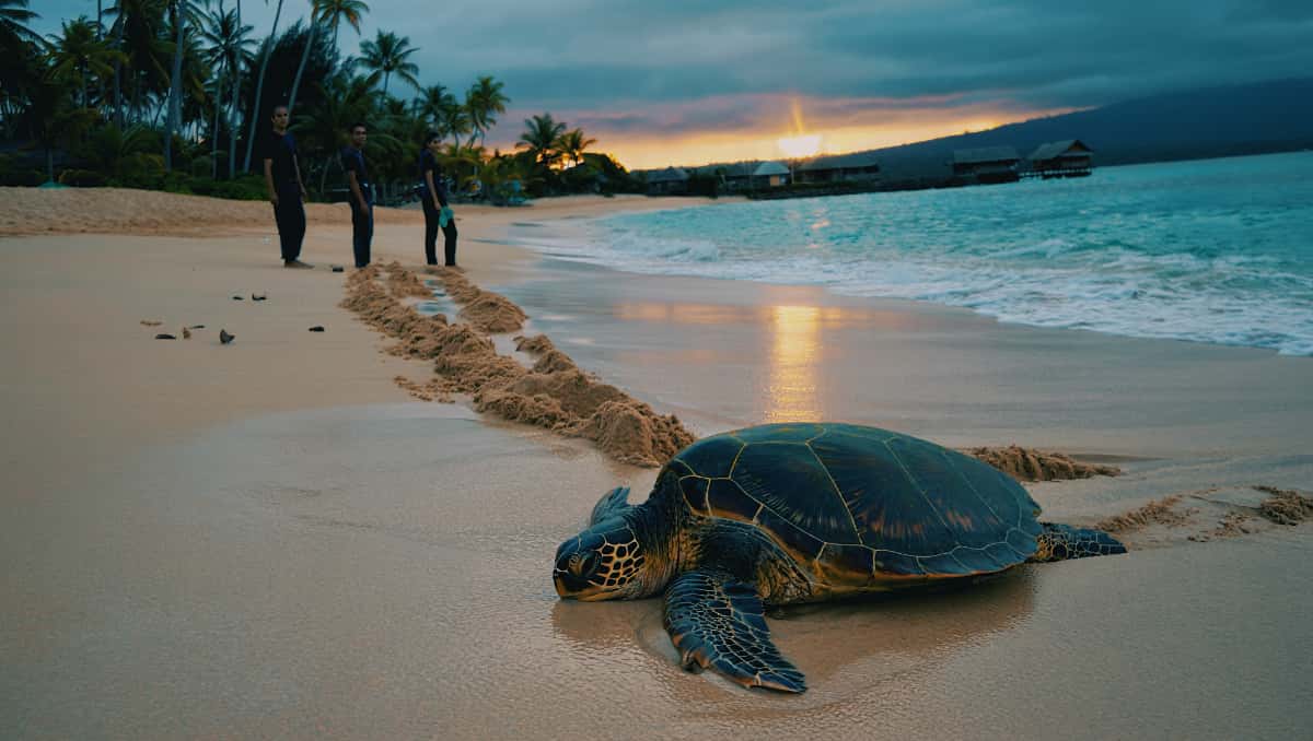 Polynésie mobilisée dans la bataille face à la recrudescence du braconnage des tortues