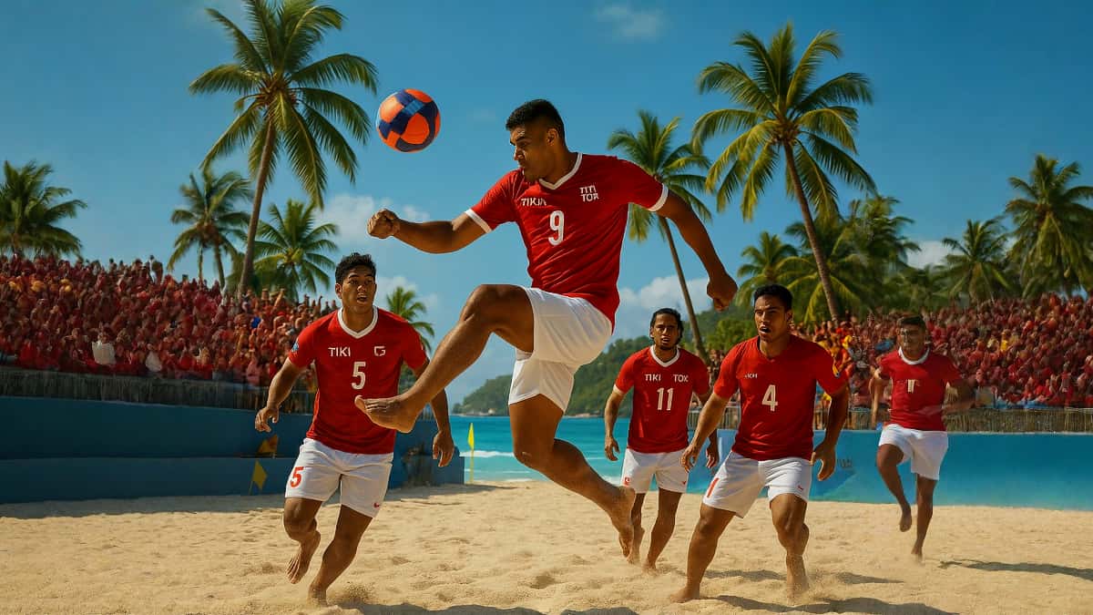 Mondial Beach Soccer 2025 : Tahiti chute, mais l’espoir reste intact pour les Tiki Toa