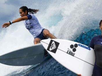 Vahiné Fierro, l’étoile du surf féminin : portrait d’une surfeuse tahitienne inspirante
