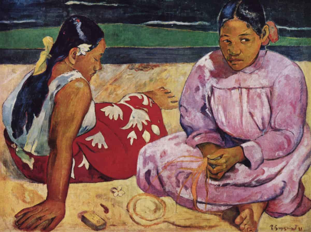 Paul Gauguin, "Femmes de Tahiti", 1891, huile sur toile, 69 × 91 cm