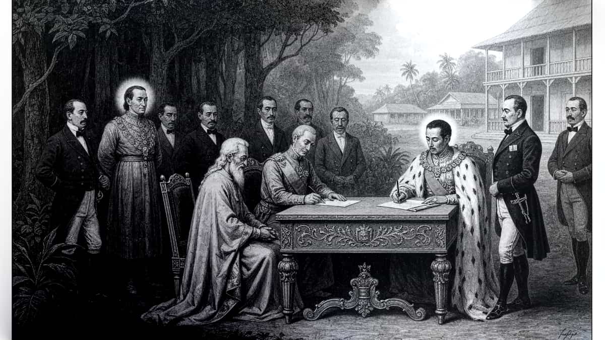 29 juin 1880 : la fin du royaume de Tahiti, rupture et mémoires