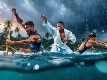 Palau 2025 : nos athlètes polynésiens lancent leur quête de médailles sous la pluie tropicale