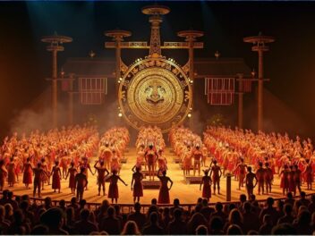 La tradition plus forte que la grève. 3 000 artistes, une foule en liesse font vibrer To’atā comme jamais !