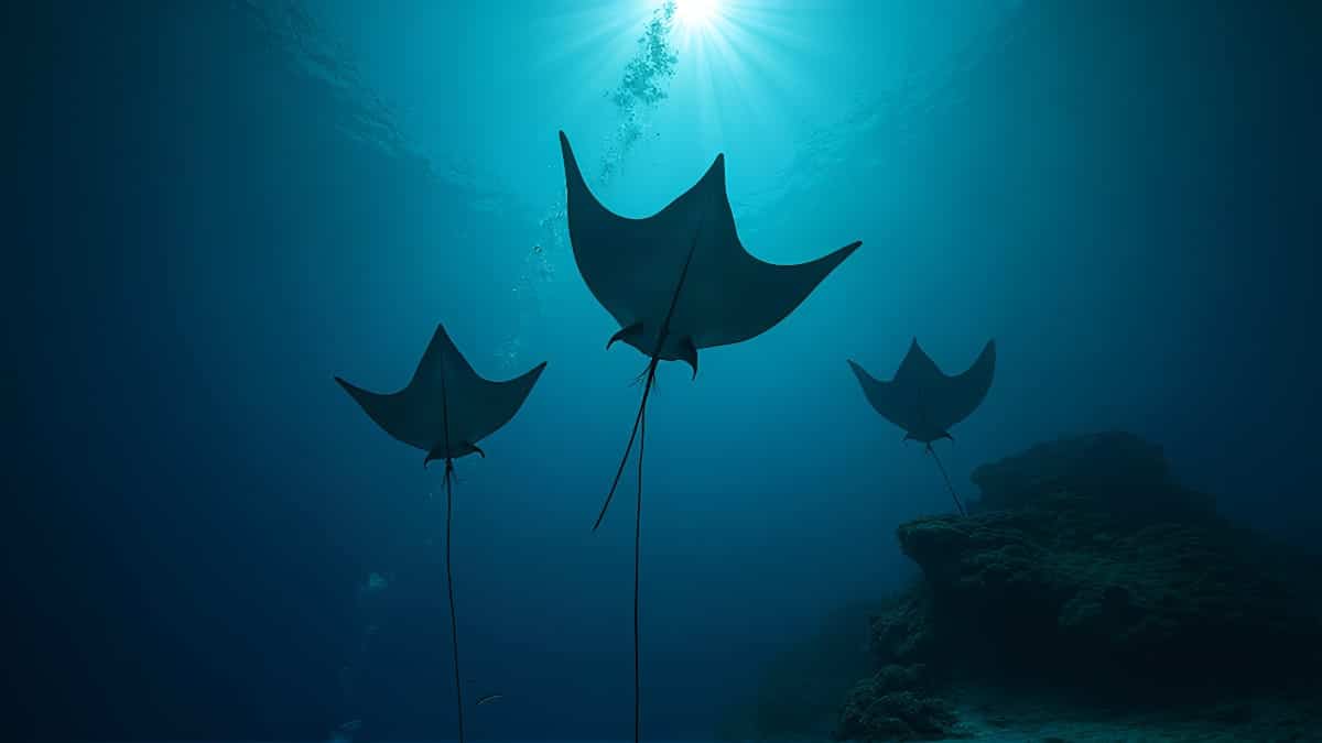Les raies, messagers des dieux